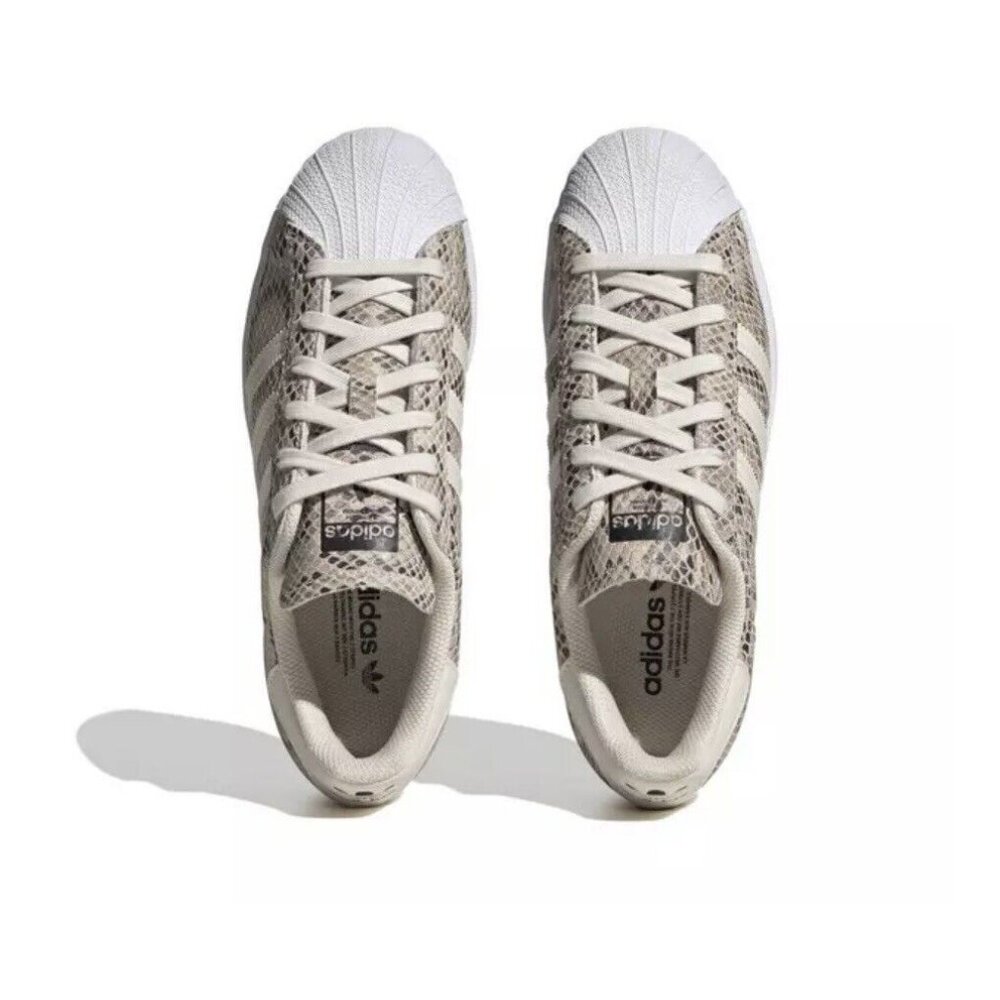 Adidas Originals Women's Snakeskin Superstar Shoes GW2192 - Picture 3 of 4